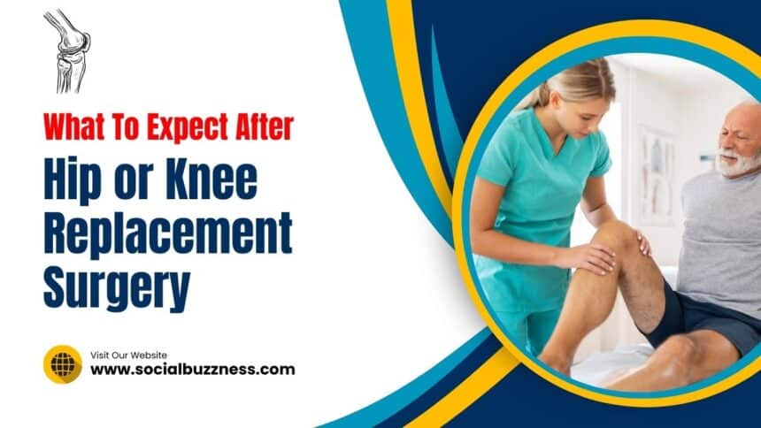 What to Expect After Hip or Knee Replacement Surgery